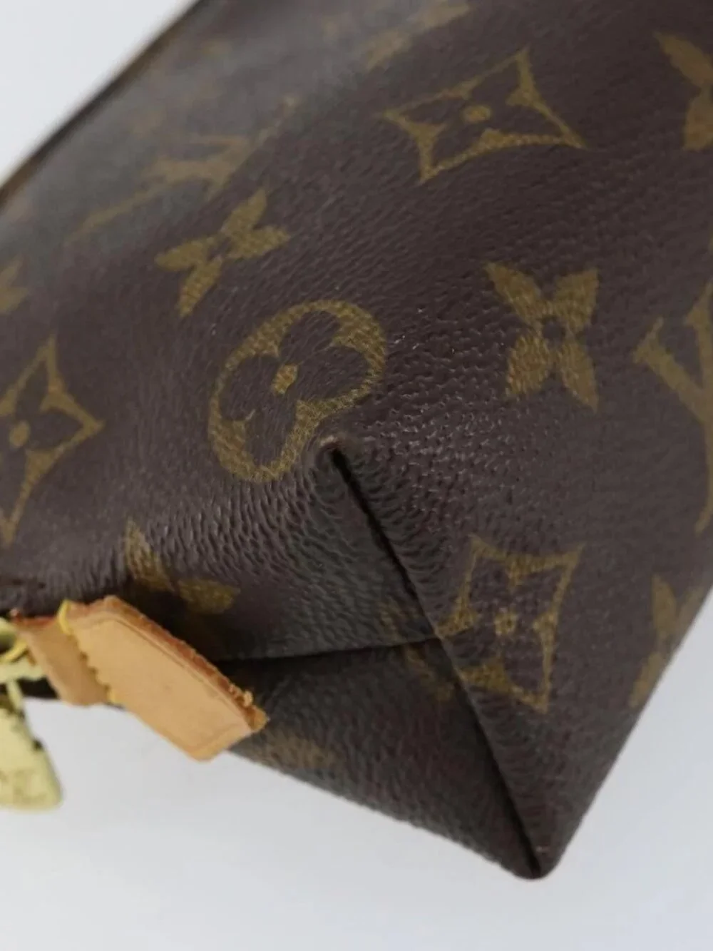 LOUIS VUITTON Monogram Pochette Cosmetic PM Pouch M43998 LV Auth